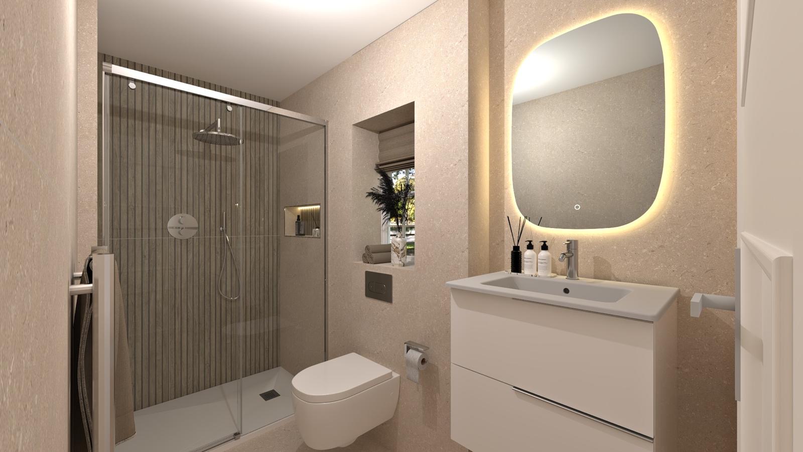 Gate Inn Mews en-suite shower room