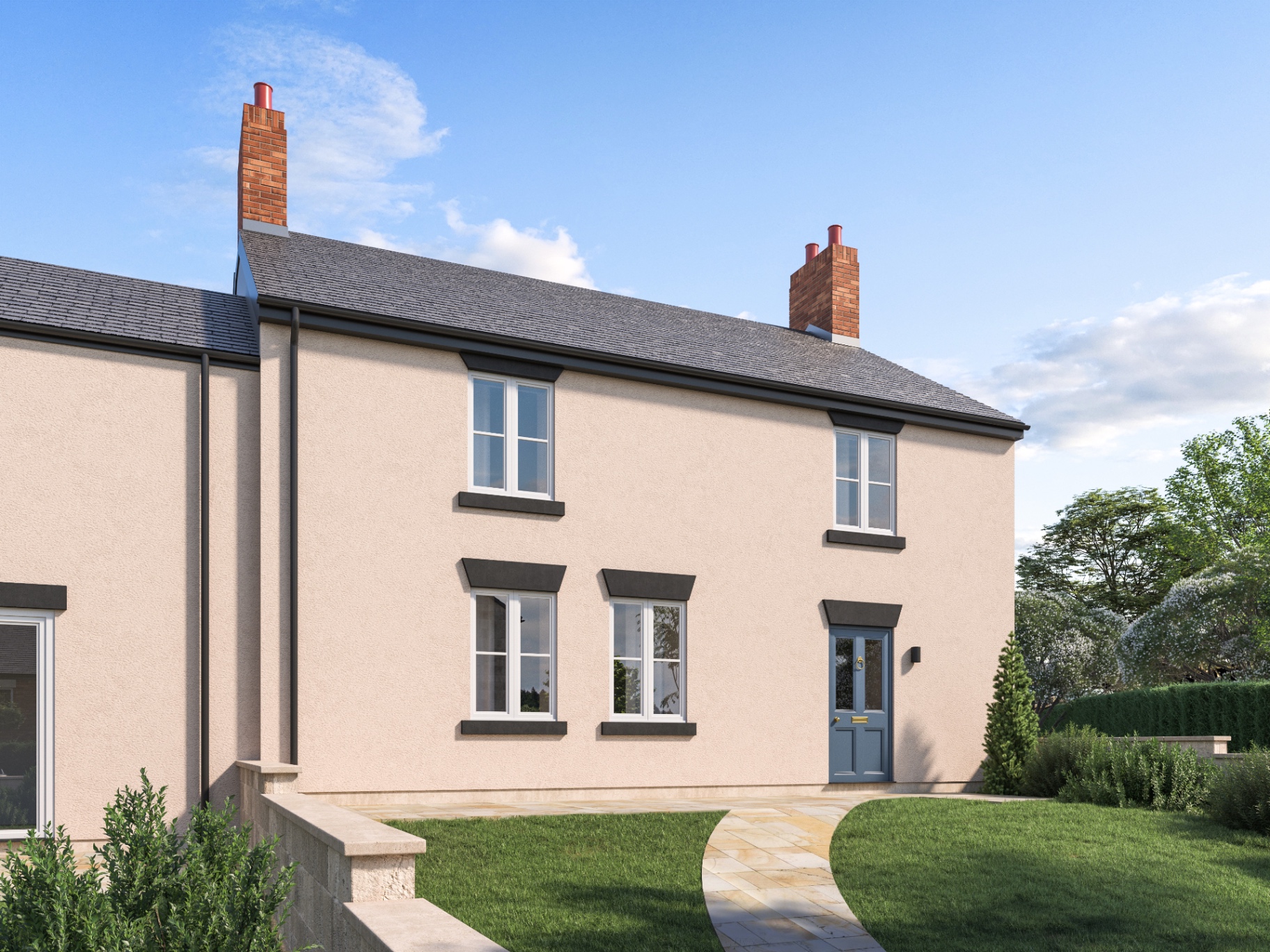Gate Inn Mews home with garden